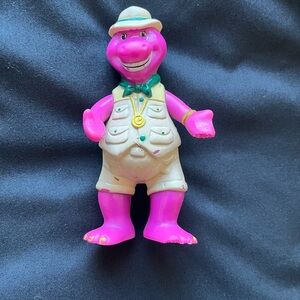1993 Explorer Barney Figurine